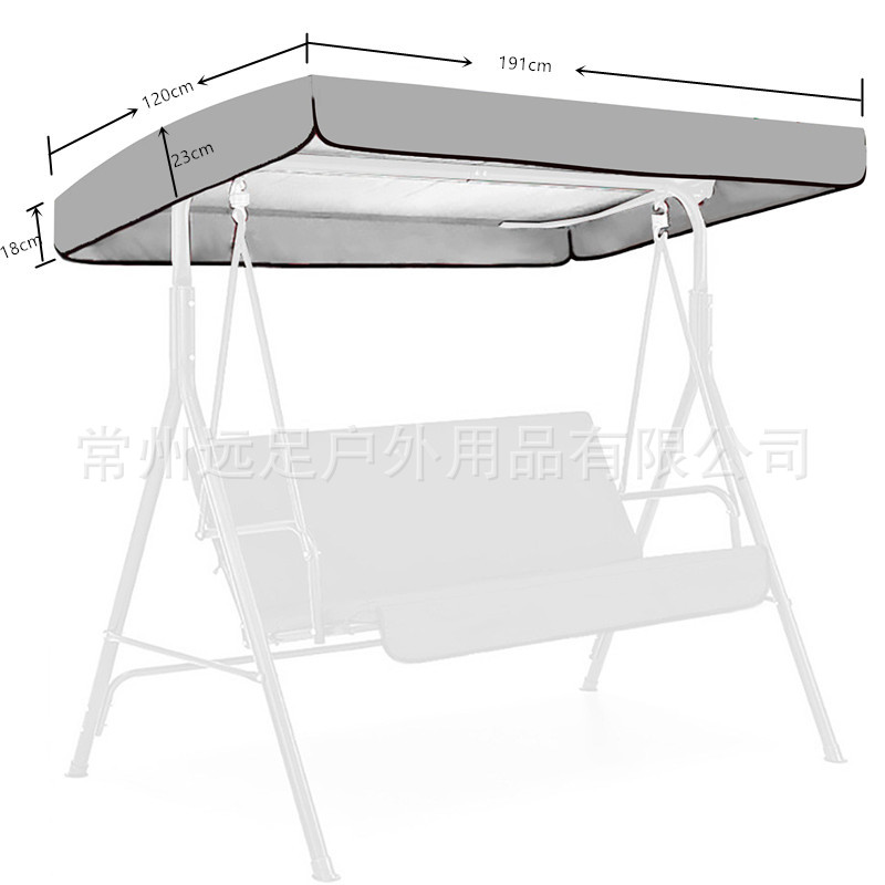 Picture of Factory wholesale swing cover garden swing ceiling courtyard waterproof cover canopy terrace patio dust cover
