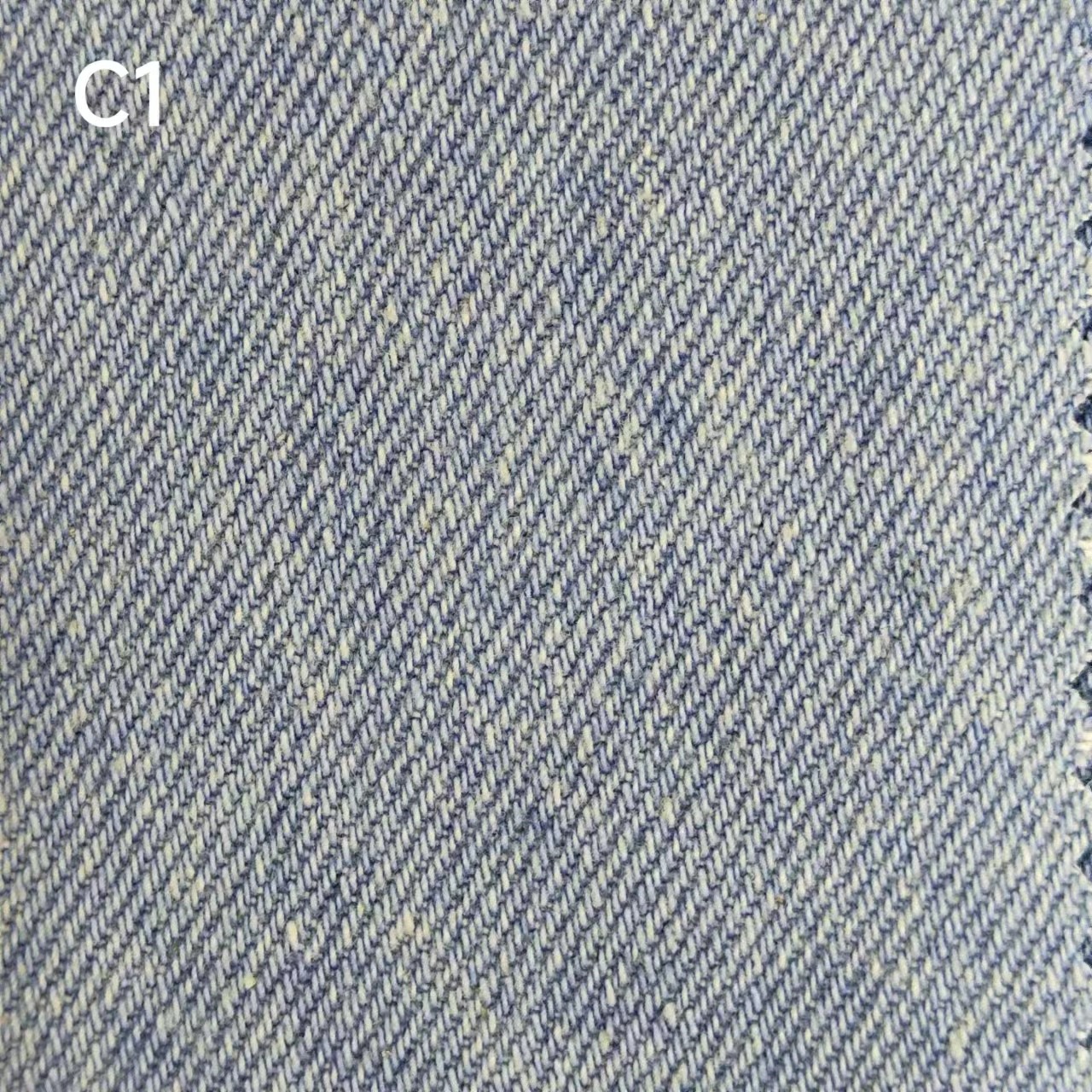 Picture of Popular 14-inch thick washed denim 7X7 coarse twill Road Denim fabric pants coat shoe material A3778