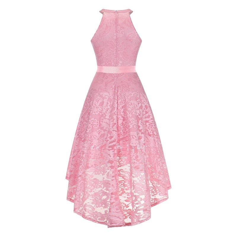 British Fashion Tuxedo Women's dress Foreign Trade Explosions Neck Lace Large Skirt Belt Slim Fit dress