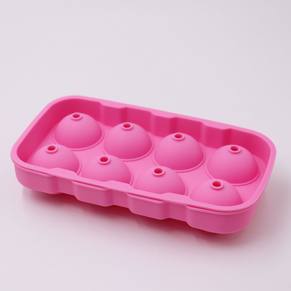 Picture of Amazon Direct Supply 8-hole Silicone Ice Ball Mold Cross-border Platinum Silicone Ice Block Mold Bar Round Ice Mold