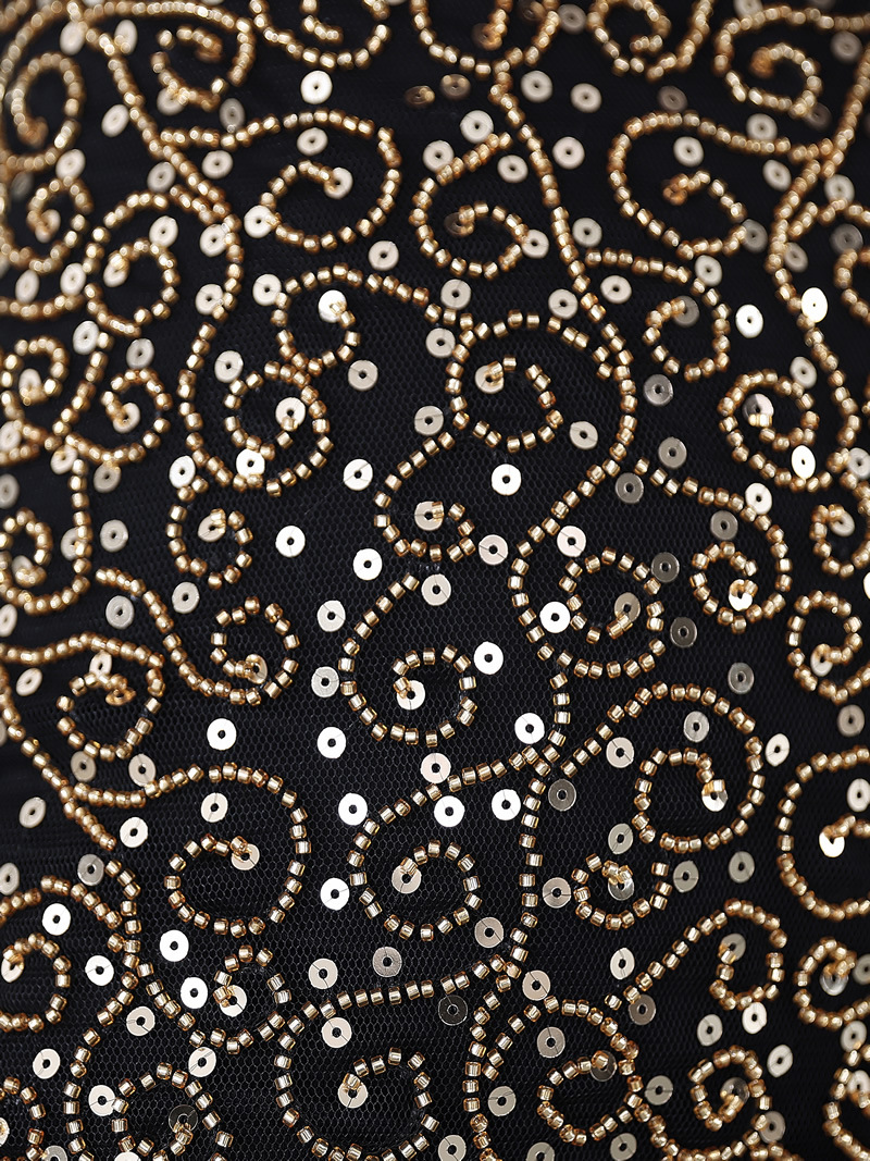 Picture of Belly Dance Waist Chain Women's Practice Clothes Hip Towel Beginner's Triangle Towel Bead Embroidered Tassel Belt Waist Seal Y1011