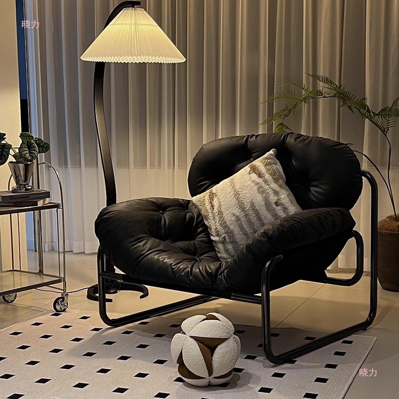 Lazy sofa, home lunch break, living room, casual single sofa chair, bedroom, small apartment balcony