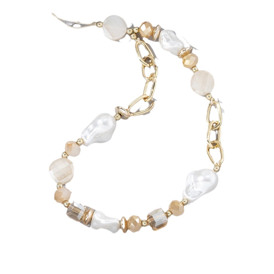 ins special-shaped baroque pearl mobile phone Jewelry pendant original design high-looking mobile phone chain pendant wholesale