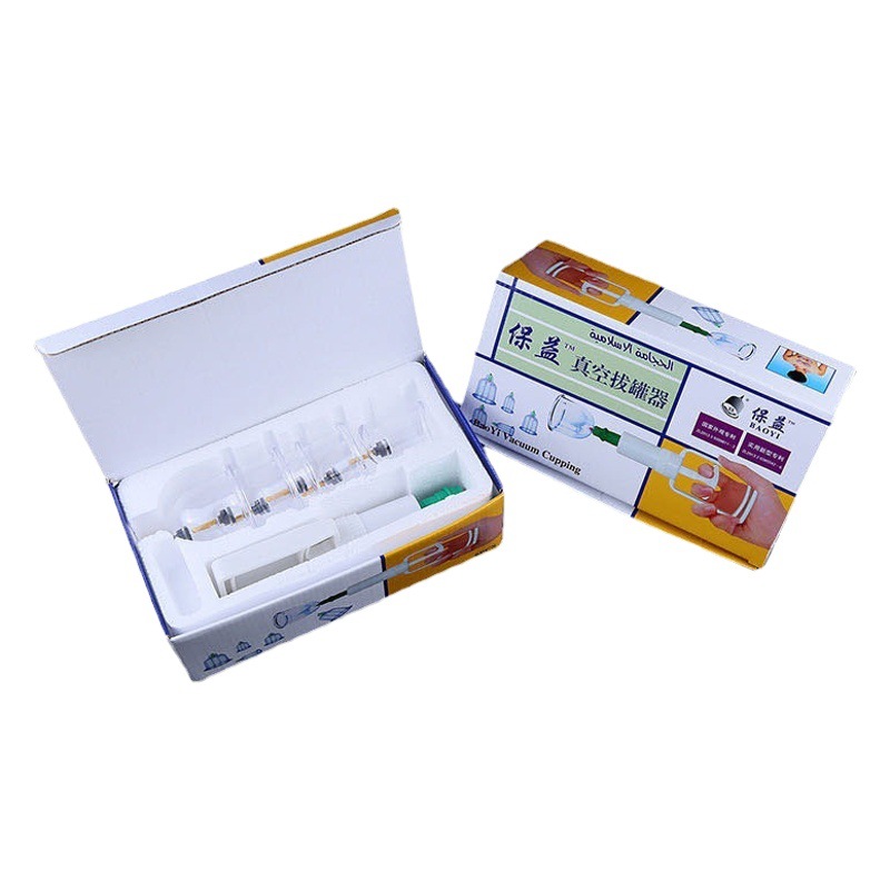 Cupping Device 6 Cans Vacuum Cupping Household Thickeneded Cupping Set Health Non-Glass Can Health Gift