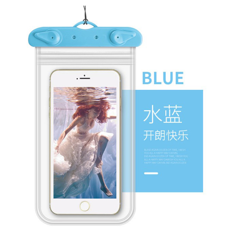 Picture of Mobile Phone Waterproof Bag Waterproof Mobile Phone Case Dustproof Touchscreen Protective Case Swimming Transparent Bag Sealed Waterproof Case