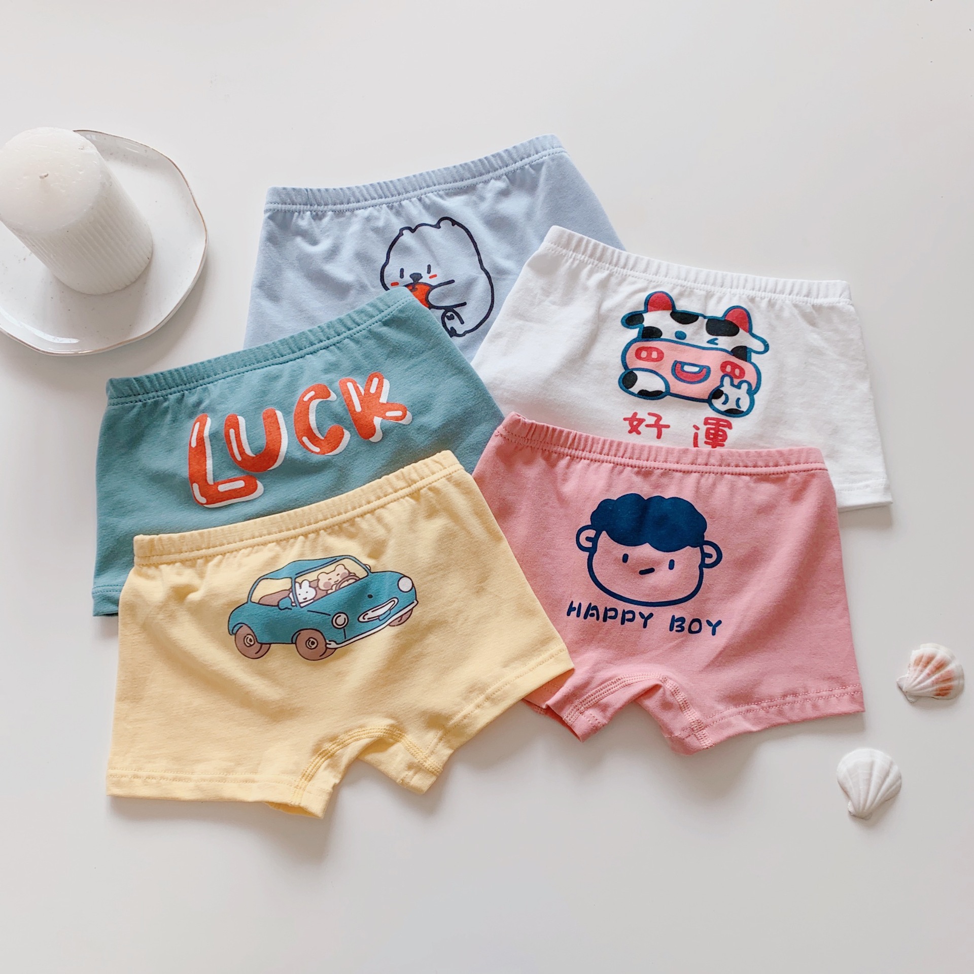 Picture of MIMO MIMO children's underwear girls' boxer shorts boys' baby cute boxer shorts cartoon INS style wholesale