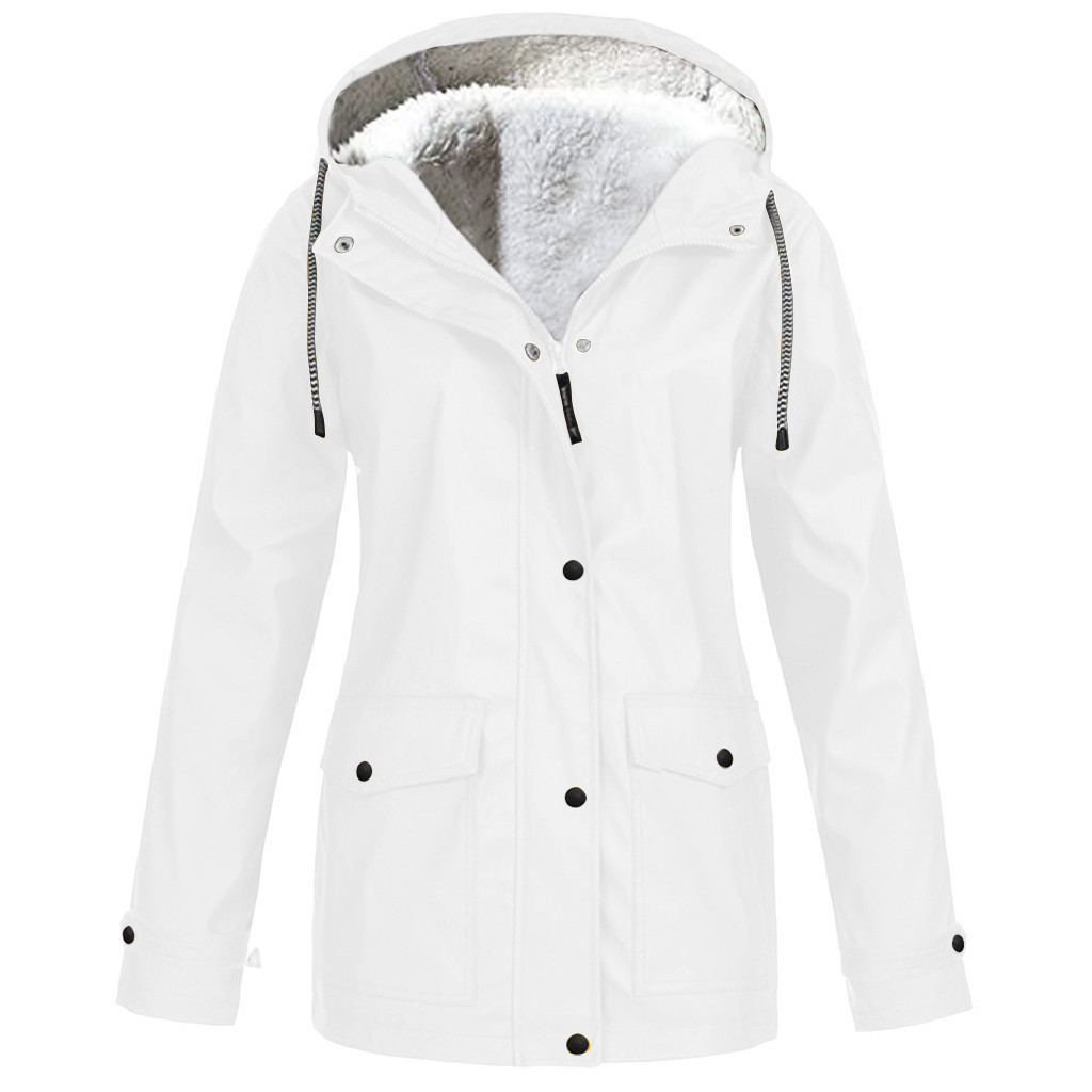 Picture of 2022 Amazon ebay Explosions European and American Autumn and Winter fleece-lined Jacket Outdoor Mountaineering Suit Hooded Jacket Rustic Jacket