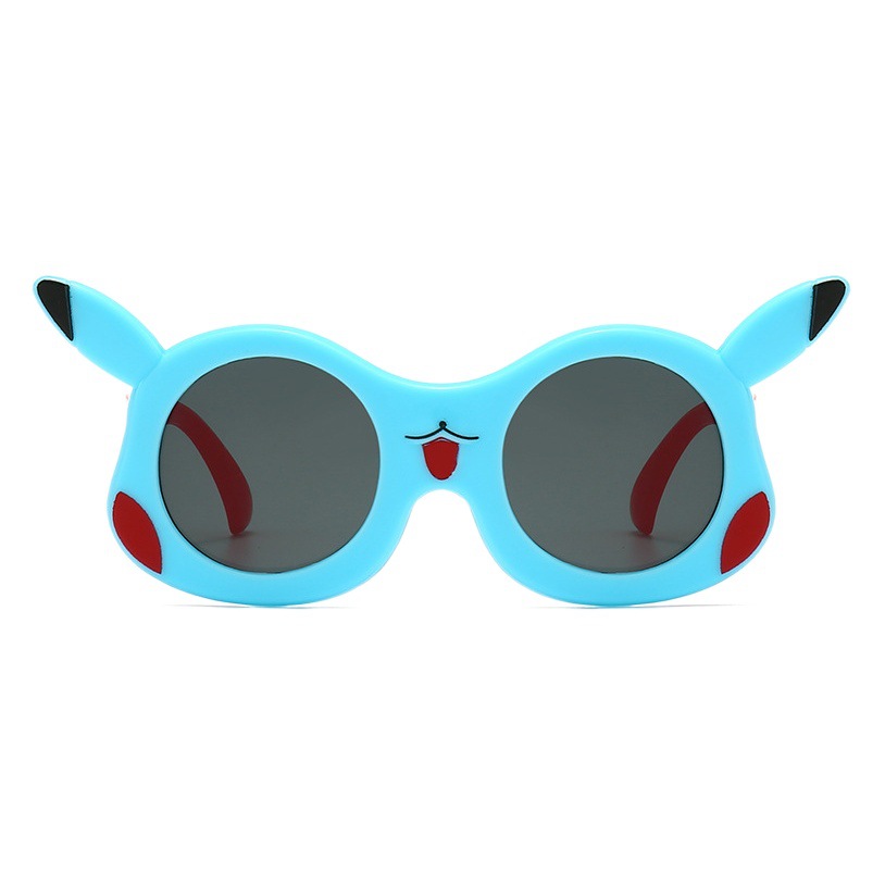 Picture of Children's Sunglasses Polarized Baby Silicone Glasses Pikachu Trendy Boys and Girls Sunglasses Uv Protection Pikachu