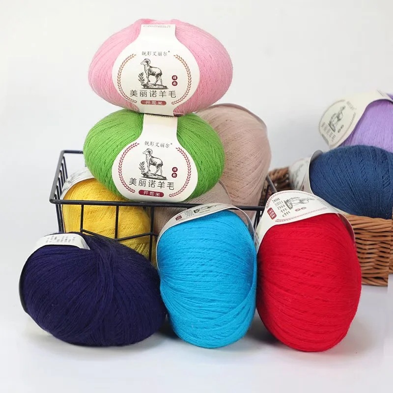 Wool Wool Ball Cashmere Mink Velvet Companion Wiring Woven Hand-knitted Baby Wool Yarn
