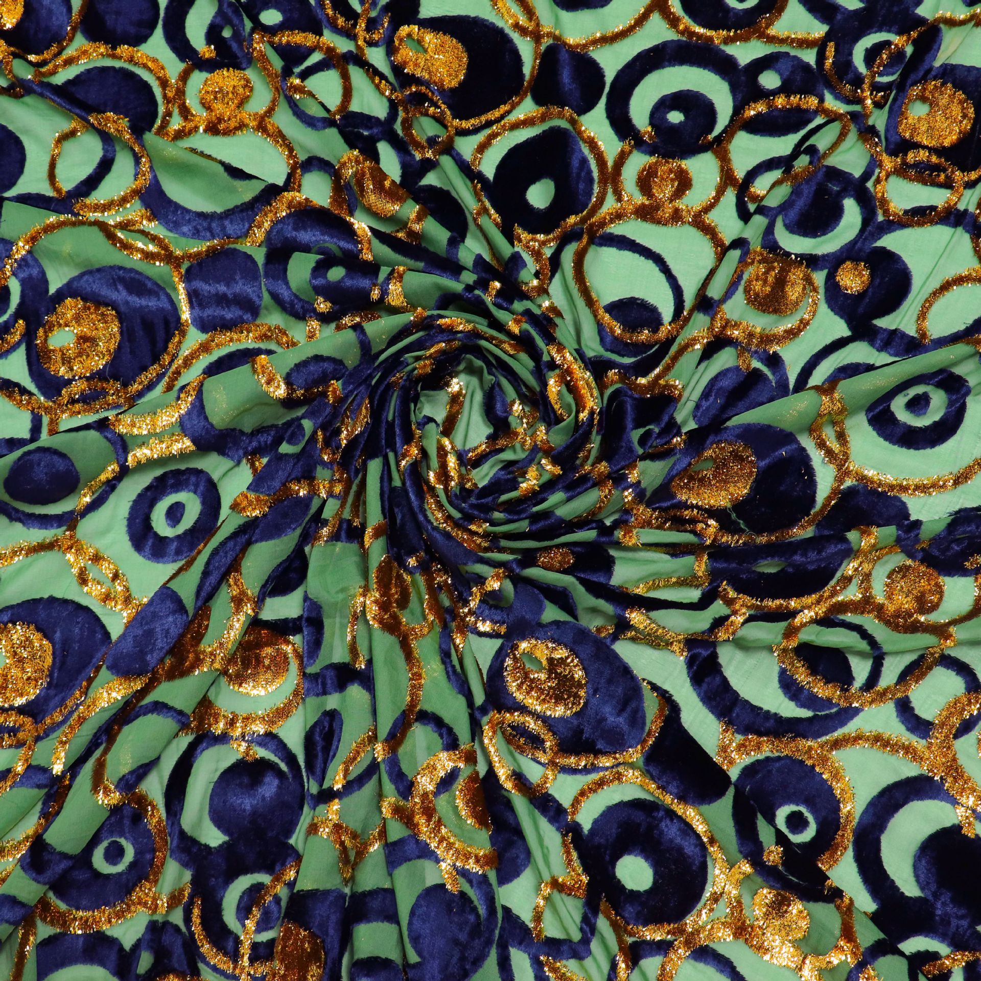 Picture of Factory Wholesale Woven Velvet Jacquard Velvet Fabric High-End Dress Cheongsam Fabric