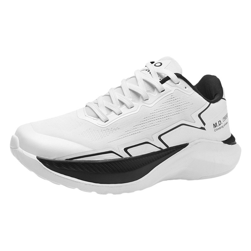 Foreign Trade 2024 Spring Trendyy Sports Shoes, Lightweight and Breathable Fly-Knit Running Shoes, Male Youth Student Sports Shoes