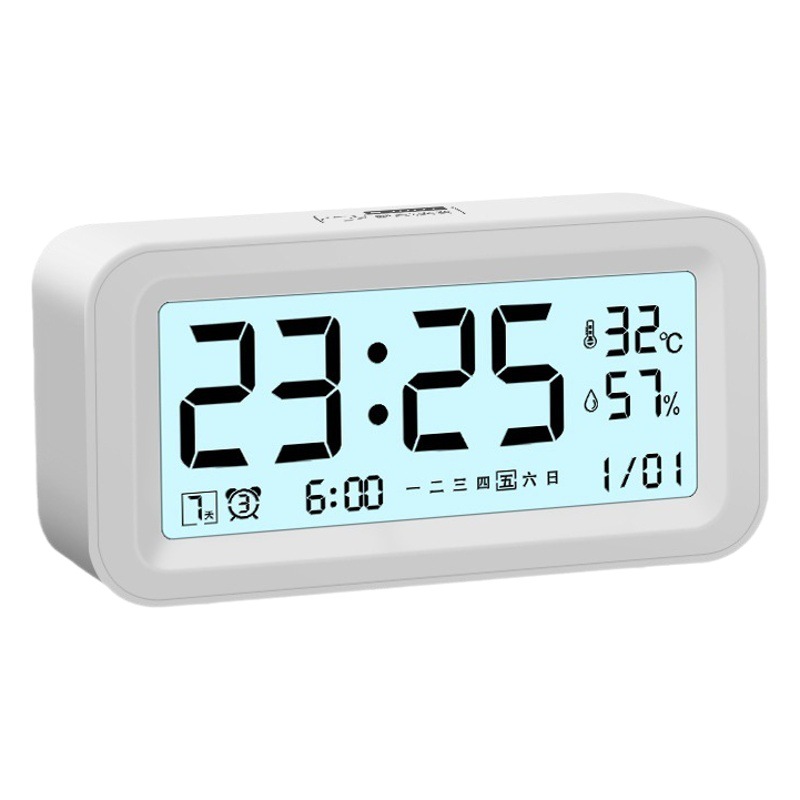 New Electronic Alarm Clock for Students, Smart Luminous Clock for Bedroom, Multifunctional Snooze Alarm Clock for Children, Boys and Girls