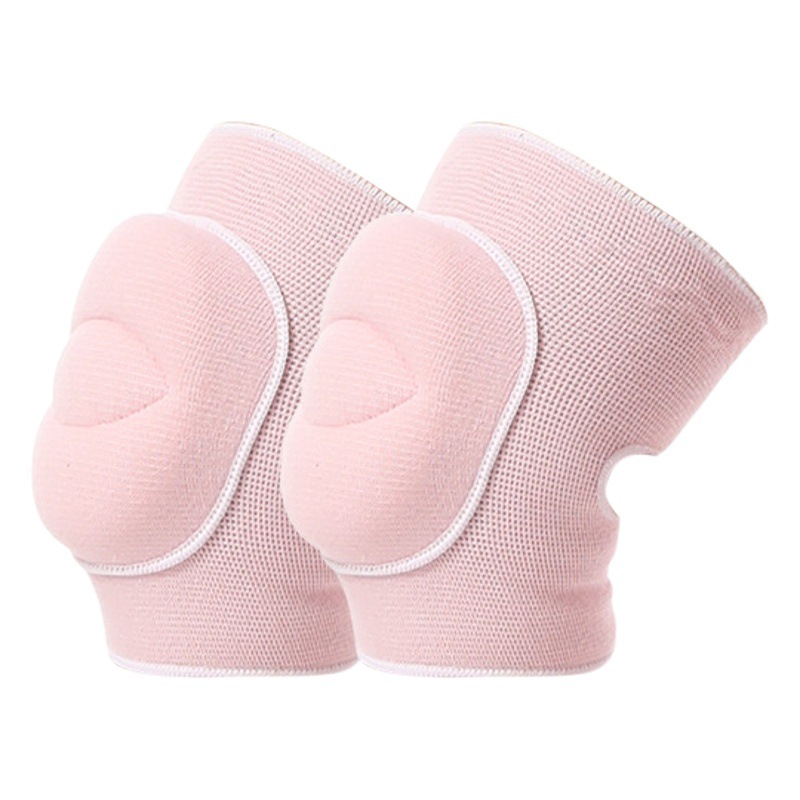 Dance Knee Pads, Kneeling Protective Gear, Professional Yoga Women's Sports Knee Pads, Anti-Collision Protection, Sponge Knitted Knee Pads, Breathable