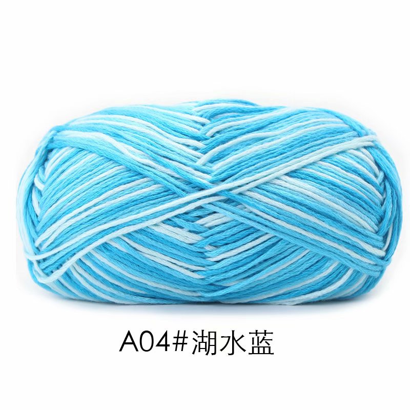 Picture of Su-velvet cotton hand-woven color wool knitting thread scarf coarse wool fancy doll coat needle sweater thread
