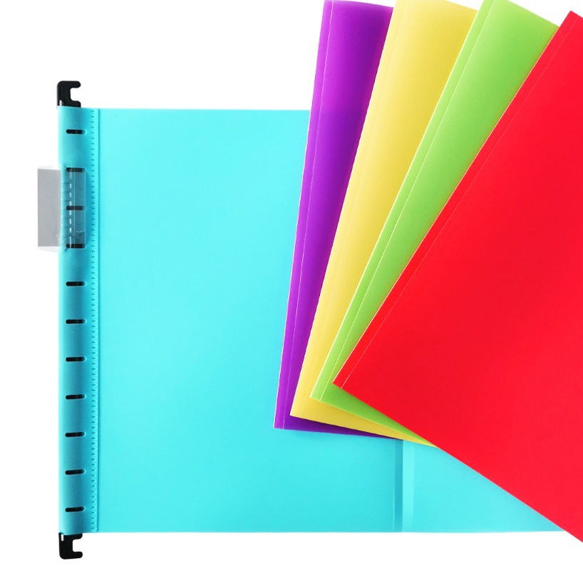 Cross-Border In-Stock A4 Hanging Clip, Plastic Hanging Clip, Document Bag Hanging Clip, Quick Clip for Document Storage