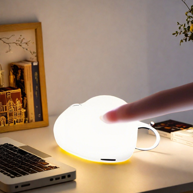 Pendant Keychain Night Light USB Charging Ornaments Stall Gift Creative Ornaments Bedroom Home Pat Light