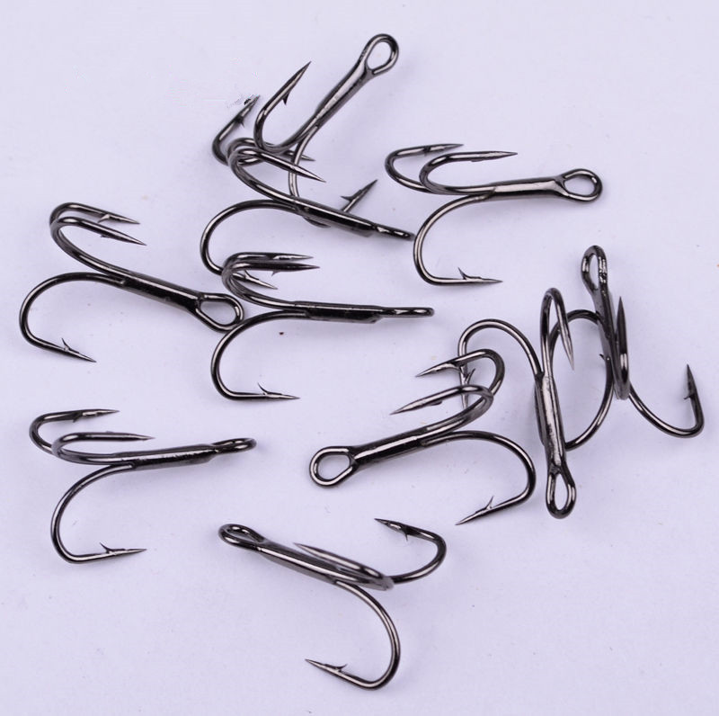Picture of High carbon steel Luya hook three anchor hook three hooks 4 times reinforced anchor hook Luya hook three claw hook hook wholesale