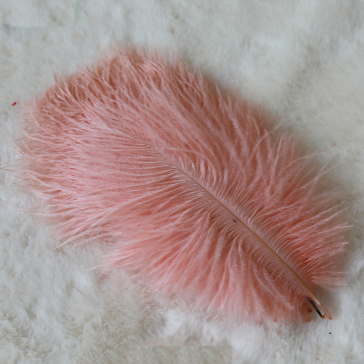 Picture of 10-15cm ostrich hair source factory bouquet wedding decoration feather wall handmade DIY crafts stage clothing