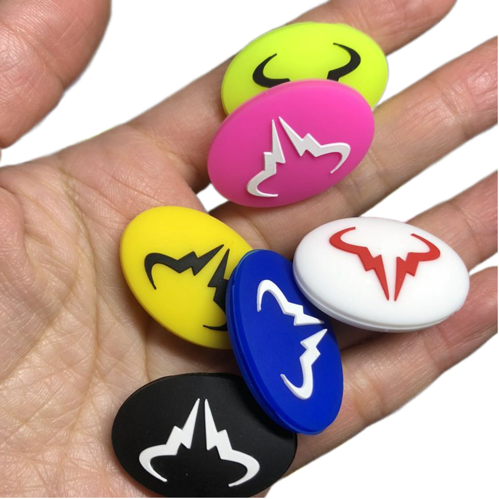Picture of Bullhead Tennis Racquet Shock Absorber Racquet Shock Absorber Nadal Built-in Racquet Shock Absorber Oval