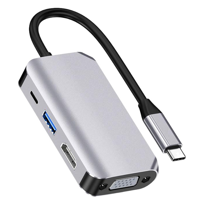Cross-border type-c docking station expands usb splitter to hdmi vga hub multi-function cable