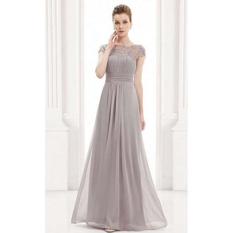 Picture of Elegant European bridesmaid dress Jane European elegant lace bridesmaid evening dress women's clothing