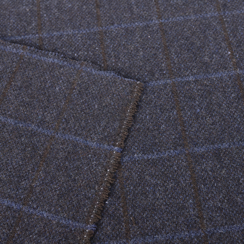 Picture of Wholesale 30 Wool Mark Plaid Fabric Wool Plaid Woolen Outwear Clothing Outwear Woolen Wool Polyester Fabric