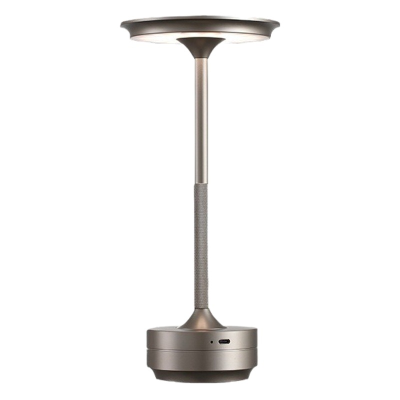 Cross-Border I-Shaped Table Lamp Aluminum USB Charging Touch Creative Decoration Bar Restaurant Atmosphere Lamp I-Shaped Lamp