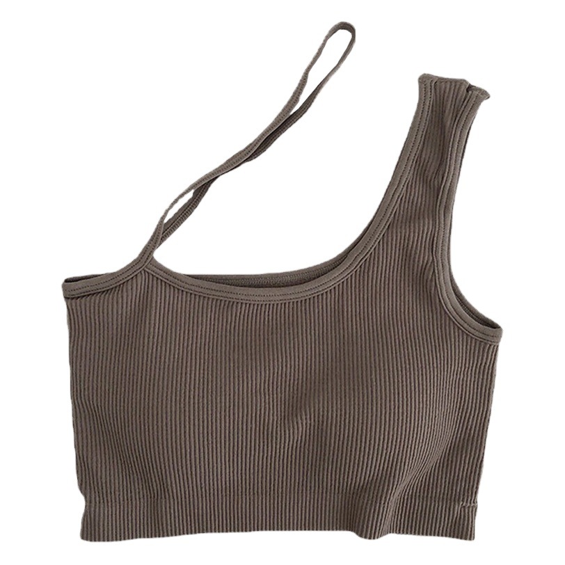 Beautiful Back Underwear Women's Push-up Sling Inner Wearable Comfortable Strapless Anti-walking Bra with Chest Padded Vest Wrapping Bra