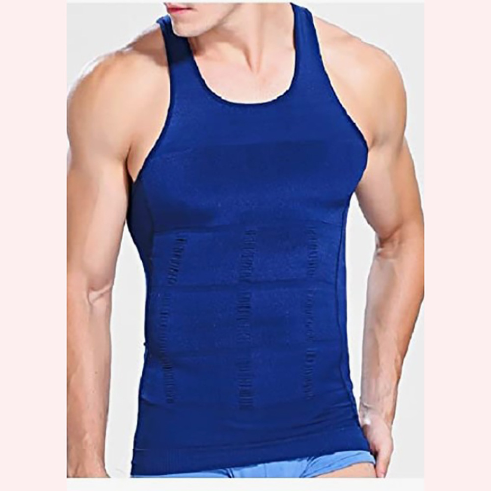 Picture of Men's Tummy Control Vest Slim N Lift Men's Body Shaping Vest Tight Vest Slim Chest Corset Waist Cross-Border