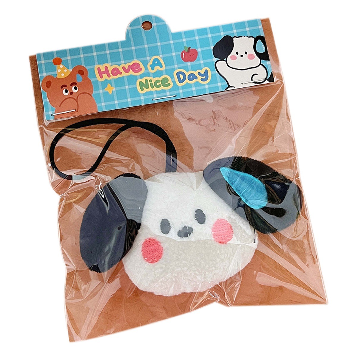 Cute Cartoon Sweating Puppy Doll Pendant Kidsren Ins Plush Decorative Doll Cute Bear Puppy Pendant