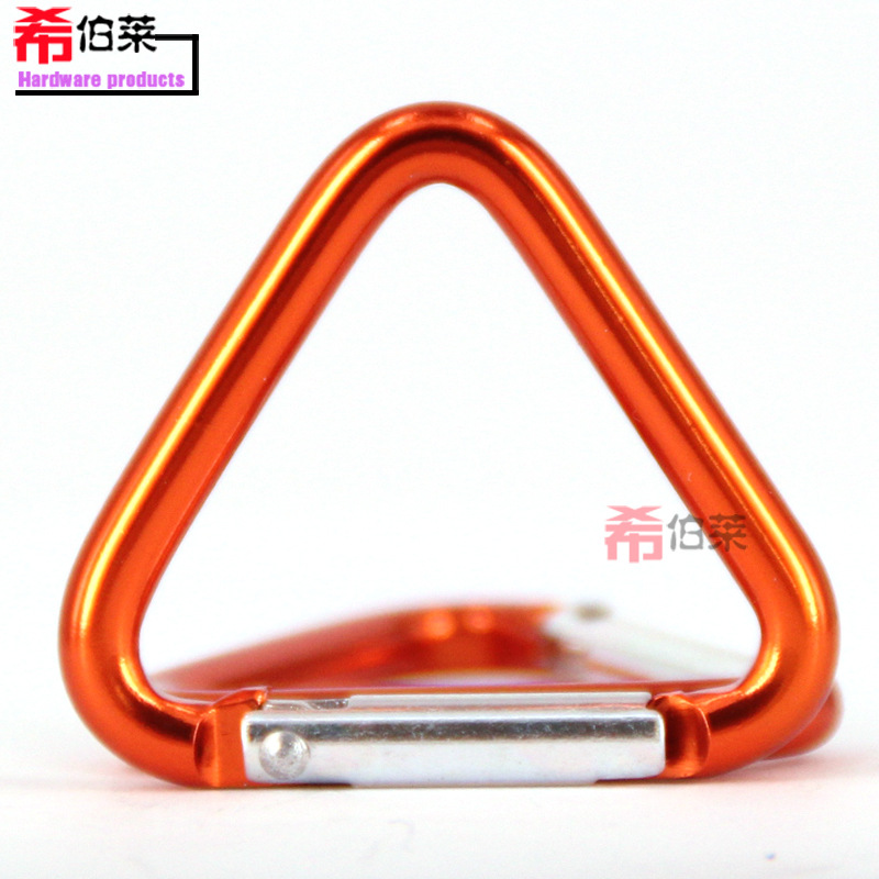 Picture of Hebrew No. 4 triangle aluminum alloy steel wire buckle clothing audio kettle accessories special-shaped buckle