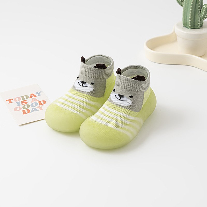 Picture of Infant Toddler Shoes and Socks, Spring and Autumn Thin Style, Baby Anti-Falling, Anti-Collision, Anti-Slip, Soft Sole, Wear-Resistant Floor Shoes