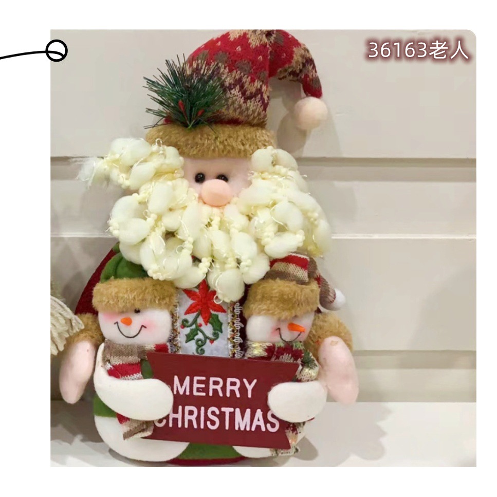 Christmas Gifts Christmas Dolls Christmas Family Portrait Old Man Snowman Christmas Decoration Supplies Christmas Gifts