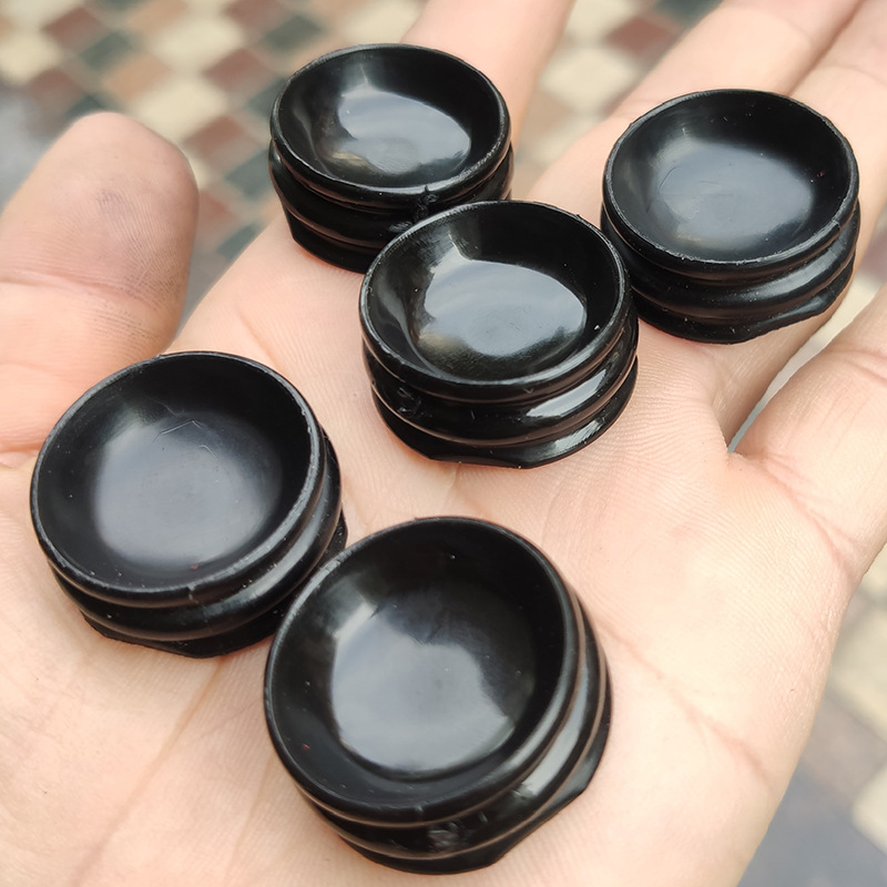 Picture of Crystal ball base wooden bottom support luminous ball ornaments 3cm plastic round bracket spot supply manufacturers wholesale
