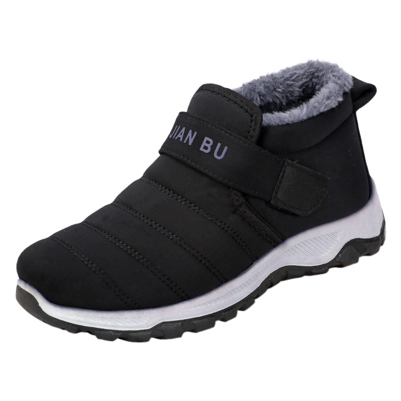 Factory wholesale old Beijing cotton shoes men plus velvet padded men's shoes winter casual shoes warm snow boots men's cotton shoes