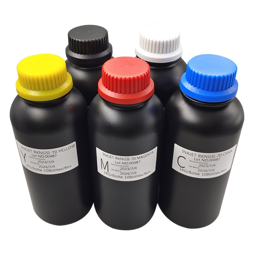 Figure color UV ink Ricoh g5i nozzle light curing uv ink new environmental protection uv ink 3D Ink ink 70