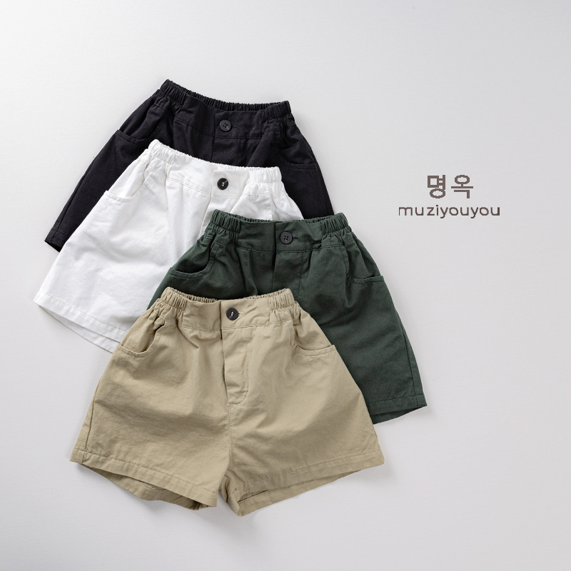Picture of Children's shorts summer new boys and girls cotton pants baby Joker casual Korean children's clothing a generation of hair
