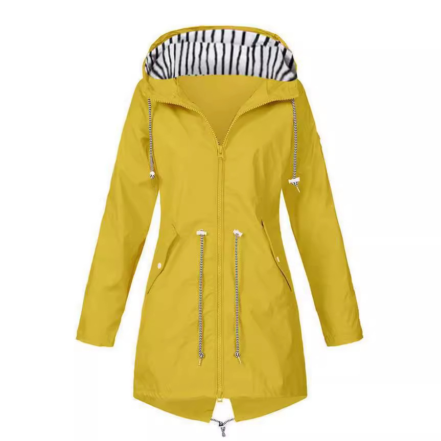 Europe and America Three-in-One Outdoor Hooded Mountaineering Suit Women's Four Seasons Zipper Jacket