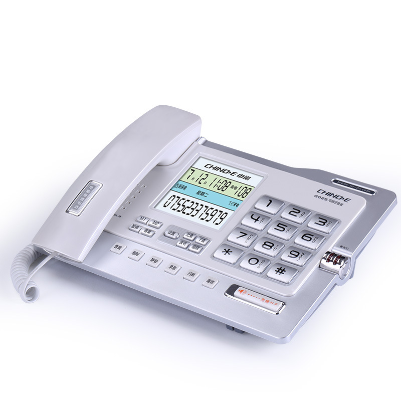 Picture of Recording Telephone Zhongnuo G025 Telephone Automatic Recording Home Business Office Large Screen Landline HD Free
