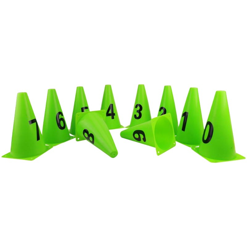 Digital Sign Barrel Roadblock Cone Obstacle Digital Sign Barrel Marker Football Training Equipment Game Props