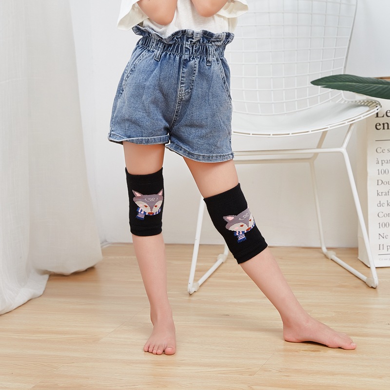 Picture of Autumn and Winter Thickened Warm Towel Baby's Toddler Crawling Children's Knee Pad Socks Sports Roller Skating Protective Cover for Men and Women
