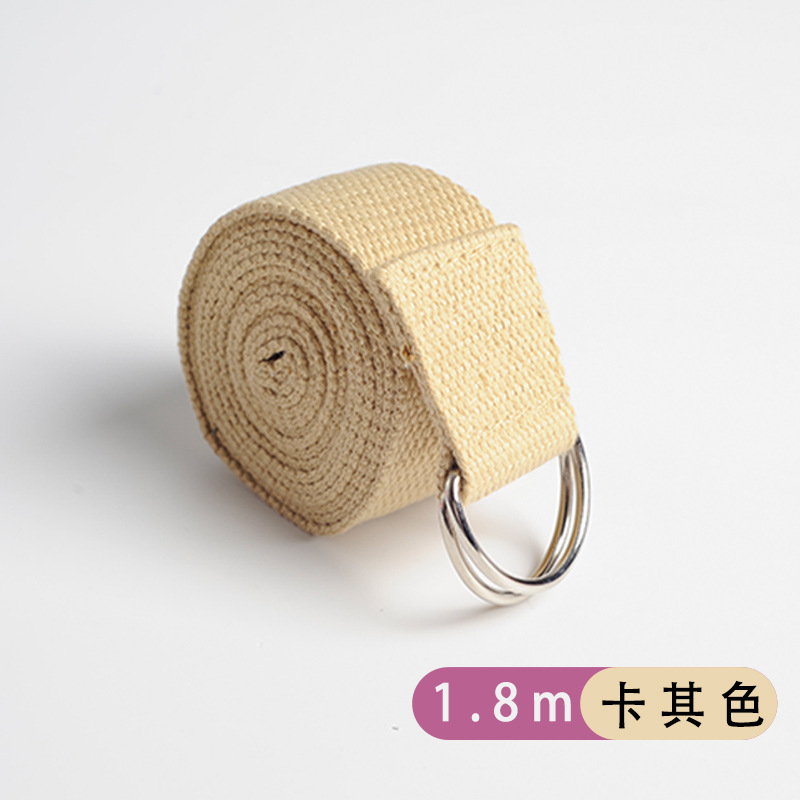 Picture of Cross-border Yoga Stretching Belt Yoga Stretching Rope 183 Lengthened Fitness Sports Stretching Special Yoga Accessories