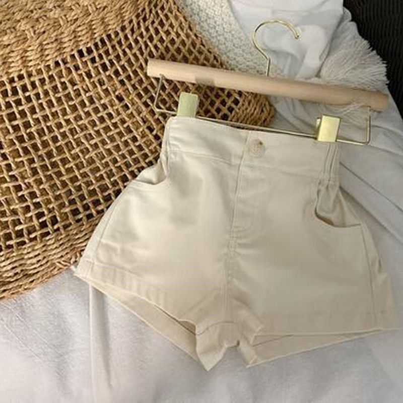 Picture of Children's Shorts, Summer Shorts for Boys and Girls, Korean Style Bud Pants, Baby Versatile Loose Wide-Leg Pants, Casual Pants for Outer Wear