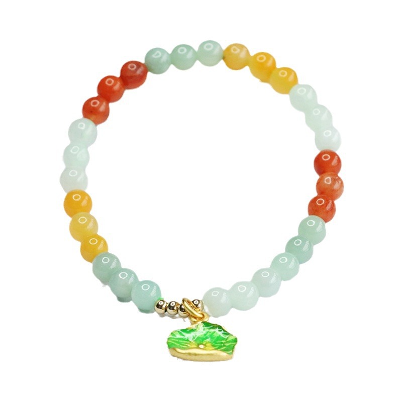 Picture of Yuyu natural jade bracelet gold jade color bracelet national tide jewelry factory wholesale generation FC3120806