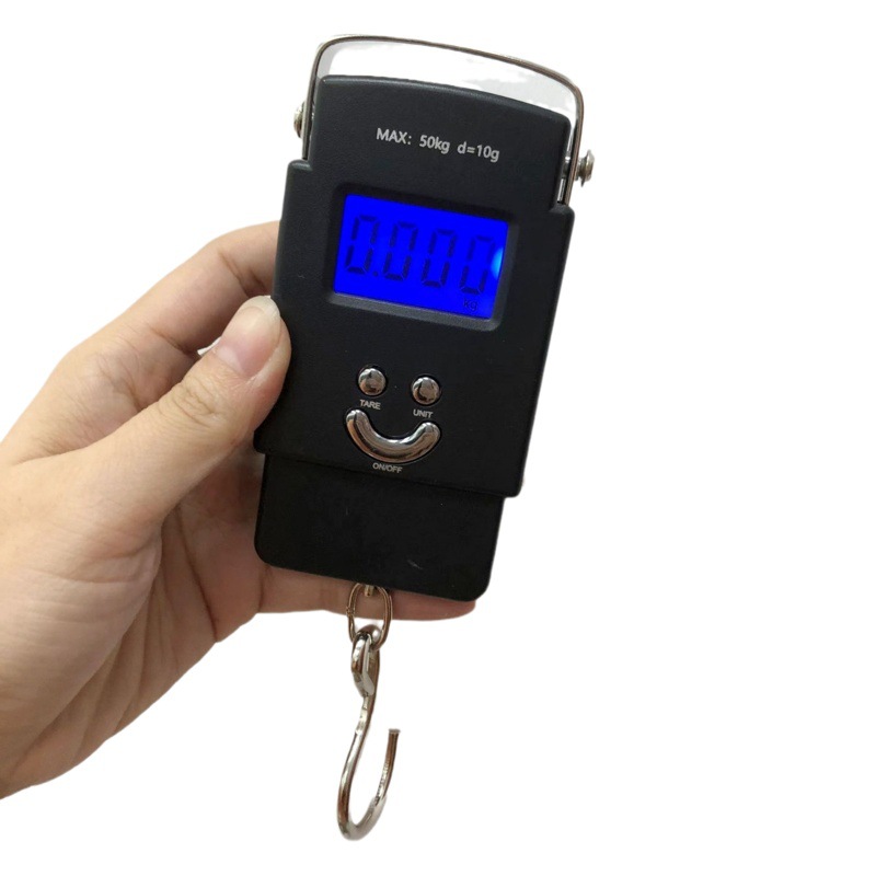 Portable scale A08 portable spring scale high precision express scale household 50kg portable scale electronic kitchen scale