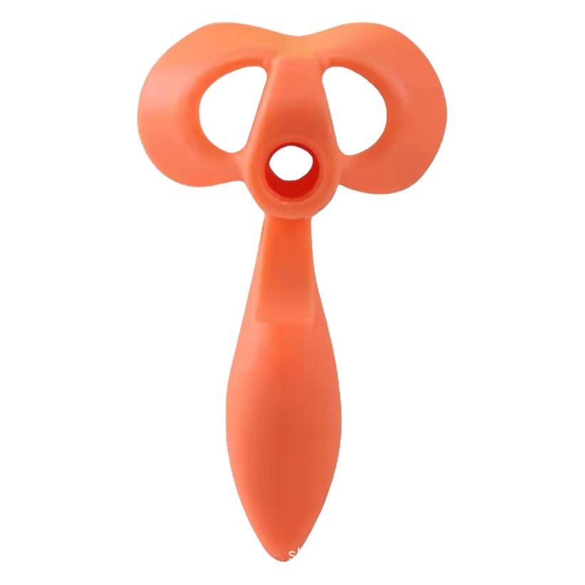Factory wholesale new five-finger silicone pen holder children's writing life writing children's Pen Holder