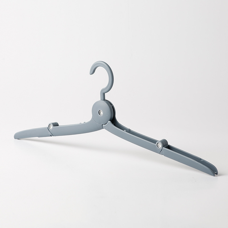 Picture of Folding Clothes Hanger Portable Travel Clothes Hanging Travel Multifunctional Clothes Retractable Clothes Hanger Household Clothes Support Clip