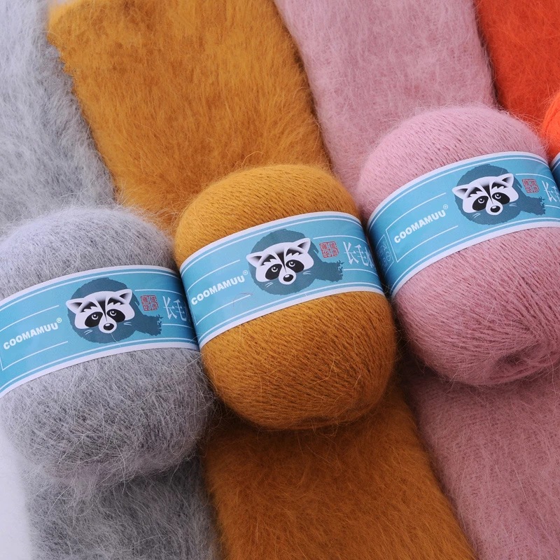 Special offer long plush rabbit velvet mink velvet milk cotton baby line handmade DIY wool wholesale direct supply cross-border foreign trade