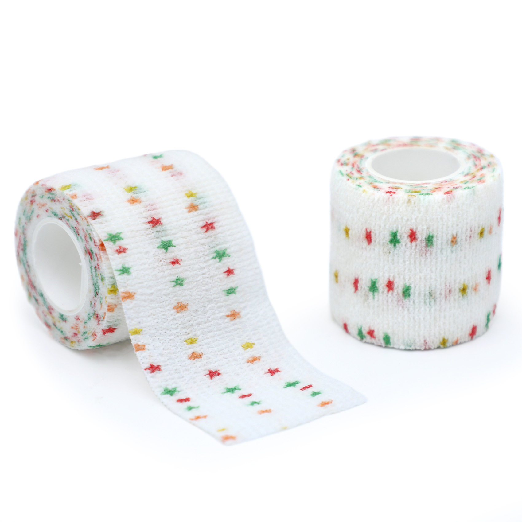 Picture of Factory wholesale non-woven self-adhesive elastic elastic bandage sports protection ankle pet print finger bandage