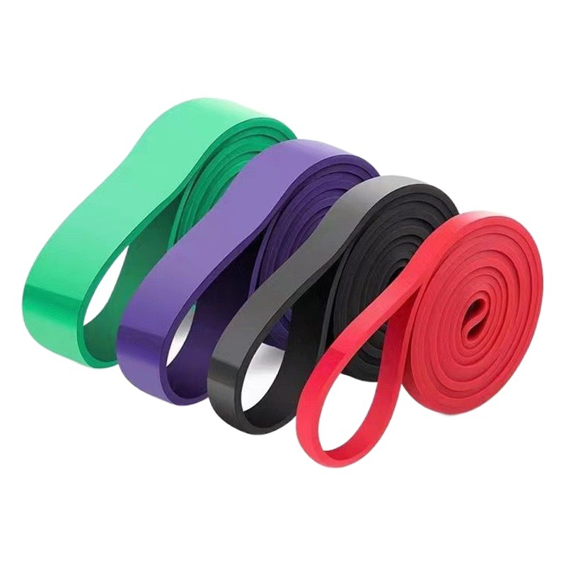 TPE fitness special 2080 thick circle resistance rope elastic band multi-functional chest shaping tension device
